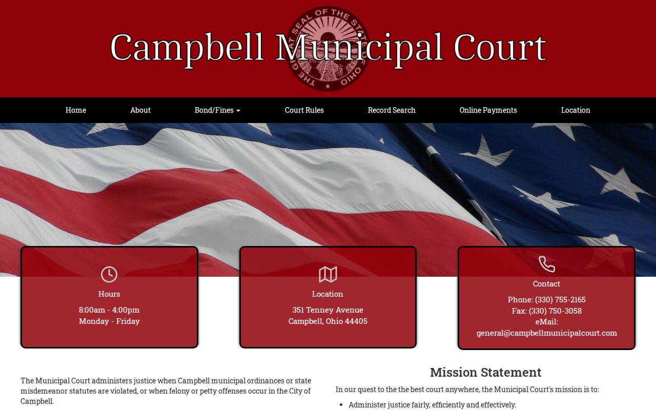 Campbell municipal court court records access